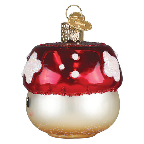 Mushroom Coffee Ornament