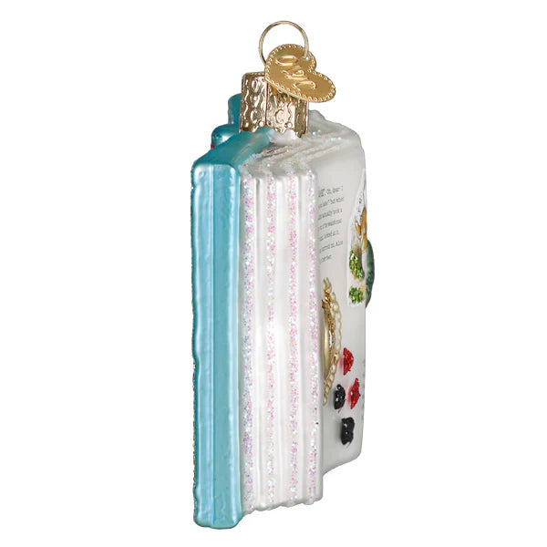 Alice's Adventures In Wonderland Book Ornament