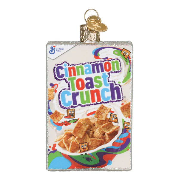 Cinnamon Toast Crunch Cereal Box Ornament