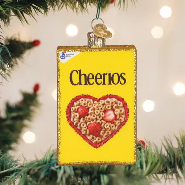 Cheerios Cereal Box Ornament