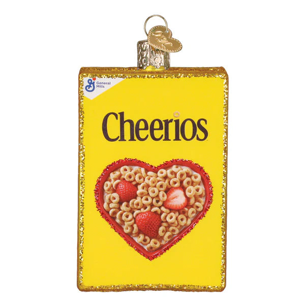 Cheerios Cereal Box Ornament