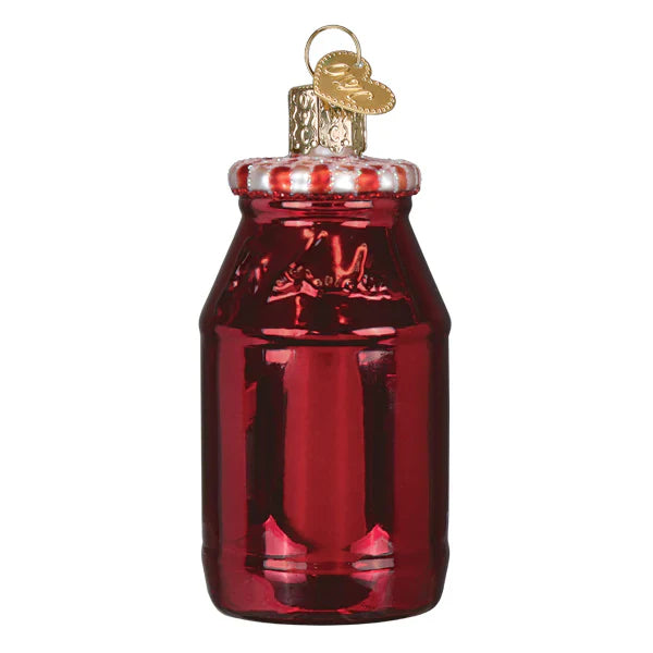 Smucker's Strawberry Jam Jar Ornament
