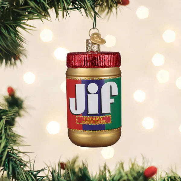 JIF Peanut Butter Jar Ornament