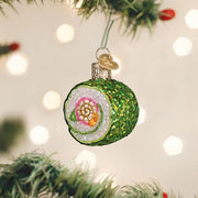 Shimmering Sushi Roll Ornament