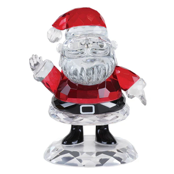 Santa Claus Crystal Figurine Ornament