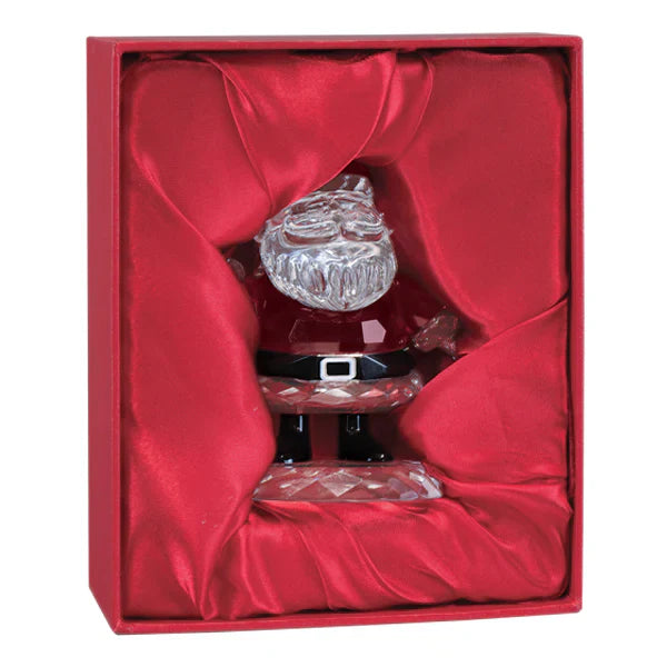 Santa Claus Crystal Figurine Ornament