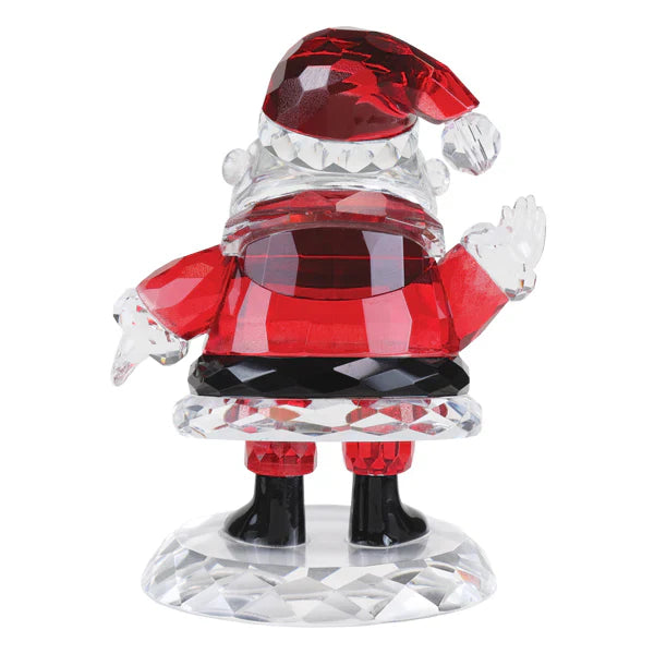 Santa Claus Crystal Figurine Ornament