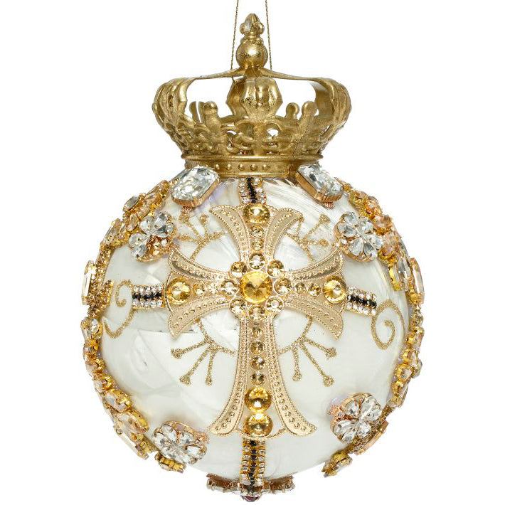 King's Crown Jewels Ornament Ivory 7 Inches