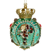 King's Crown Jewels Ornament Turquoise 7 Inches