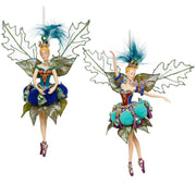 Ballerina Ornament 9" Set of 2