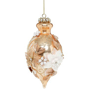 Kings Jewels Fancy Finial Ornament Gold 8"