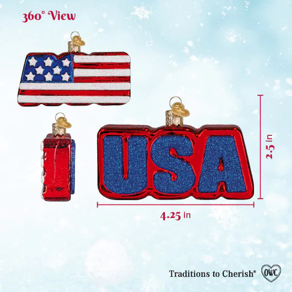 USA Ornament