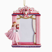 Clara Picture Frame Ornament 4.5"