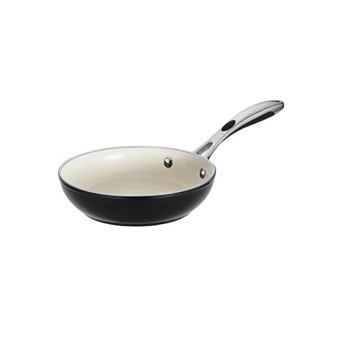 Ceramica 01 Deluxe Metallic Black Fry Pan 8"