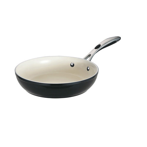 Ceramica 01 Deluxe Metallic Black Fry Pan 10"