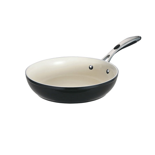 Ceramica 01 Deluxe Metallic Black Fry Pan 12"