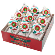 Holiday Splendor 2.5" Tulips Set of 9