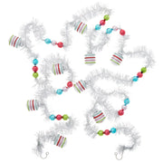Festive Fete Ball and Tinsel Garland 7 Feet Long