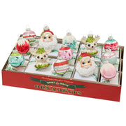 Festive Fete Figures And Decorated Rounds Set of 13