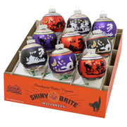 Halloween 3.25" Signature Flocked Rounds Set of 6