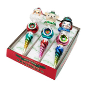 Christmas Confetti 10.5" Figure Rounds Set of 3