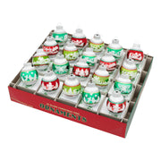 Holiday Splendor 20 Count 1.25" Signature Flocked Rounds