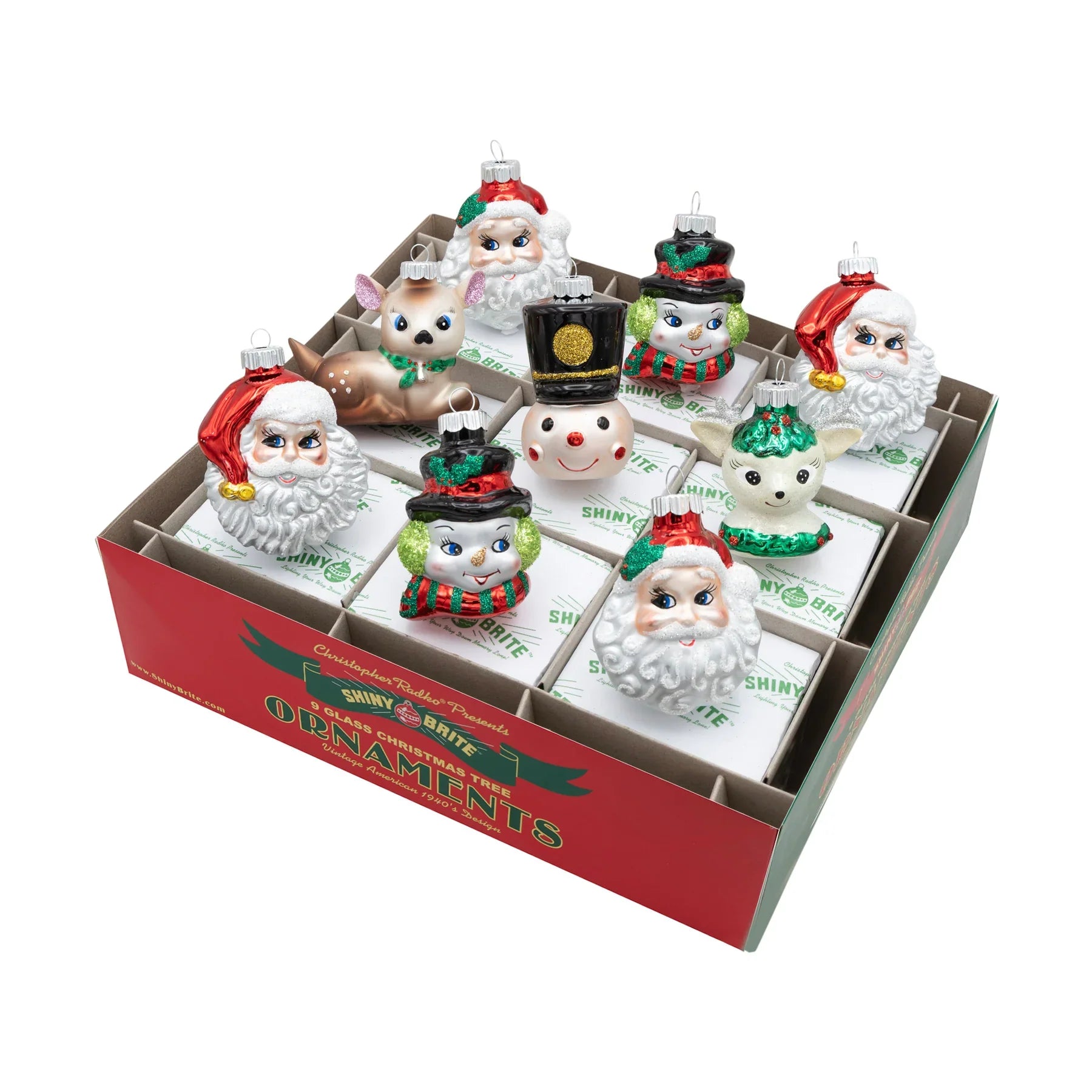 Holiday Splendor 2.5" Figures Set of 9