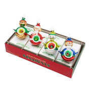 Holiday Splendor 3.25" Reflector Figures Set of 4