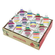 Vivid Vintage 1.75" Decorated Shapes Set of 12