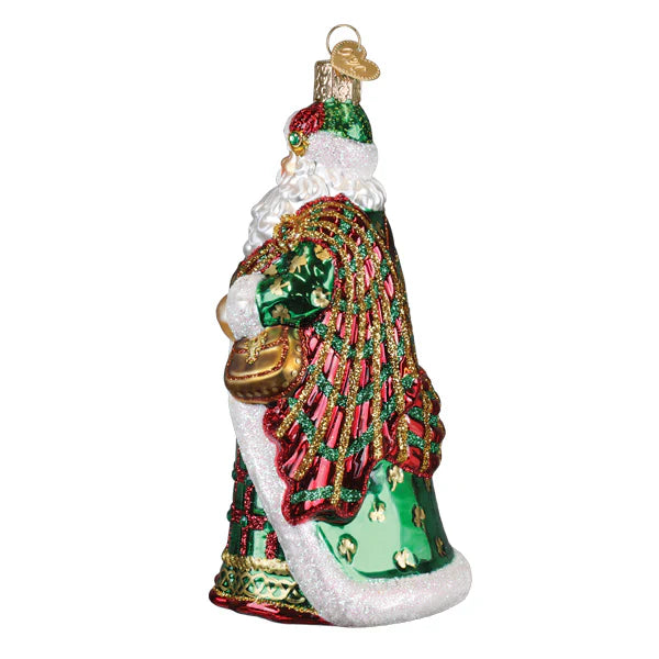 Irish Father Christmas Ornament