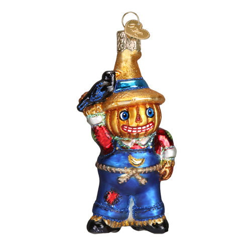 Punkin' Scarecrow Halloween Ornament