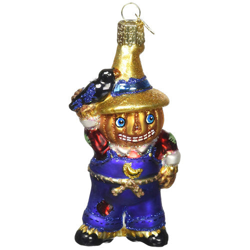 Punkin' Scarecrow Halloween Ornament
