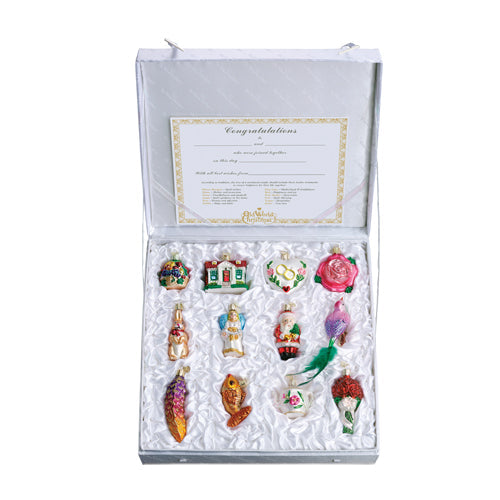 Bride's Collection Ornament Set of 12