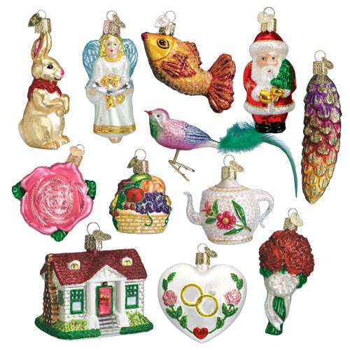 Bride's Collection Ornament Set of 12