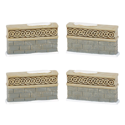 Classic Christmas Walls Set of 4