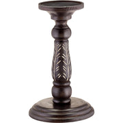 Alpine Wood Candlestick Medium