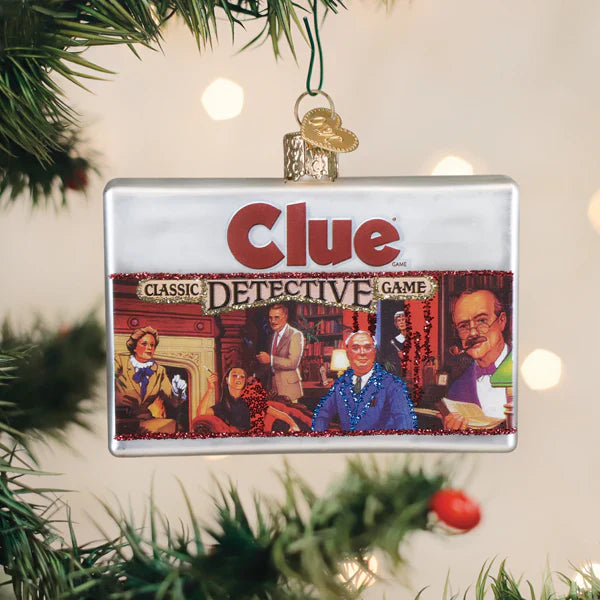 Clue Board Game Ornament