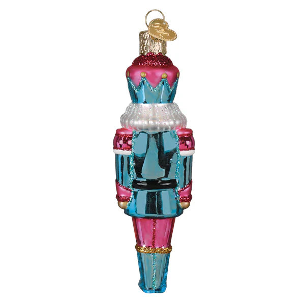Pastel Nutcracker Soldier Ornament