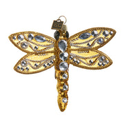 Jeweled Dragonfly Ornament 4.5"