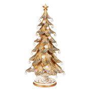 Gold Tree with Pearls 17"