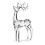Clear Acrylic Iridescent Deer 15.5"
