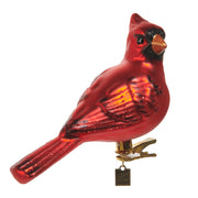 Red Cardinal Clip-On Ornament 6"