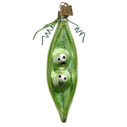 Two Peas in a Pod Ornament 4.5"