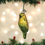 Miniature Parakeet Ornament 3.5"