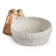 Weave Bunny Bowl 14"