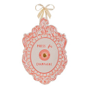 Champagne on Call Hanging Art 17"