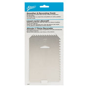 Decorating Comb & Icing Smoother 4 x 6"