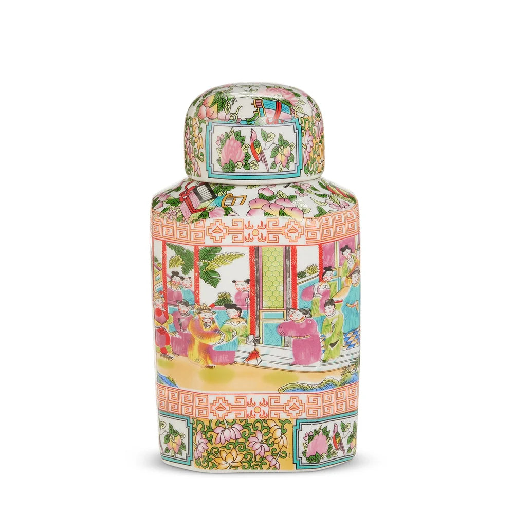 Citrus Grove Jar 8.5" Tall