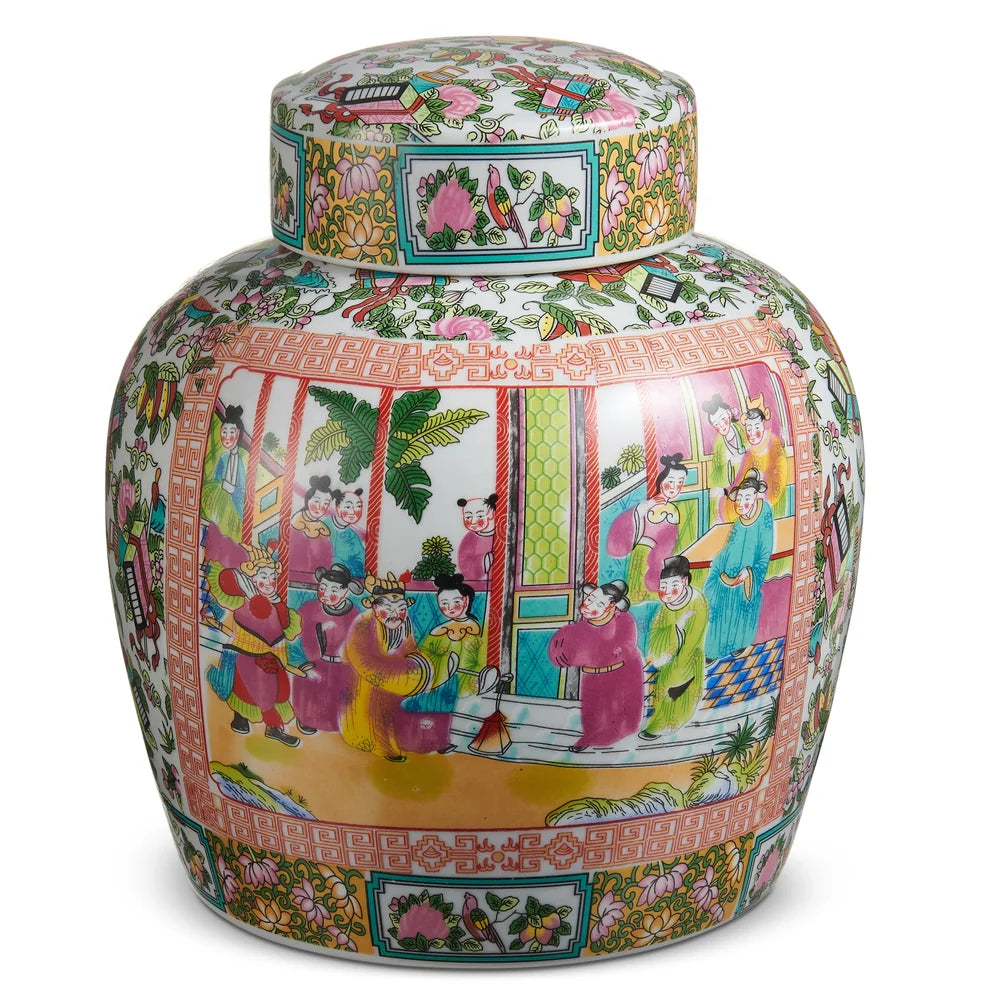 Citrus Grove Round Jar 9.5" Tall