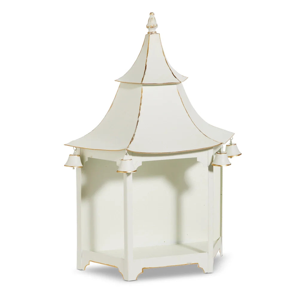 White Pagoda Wall Lantern 20"